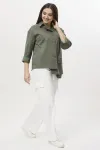 Блузка Ma Cherie 1067 хаки Блузка Ma Cherie 1067 хаки