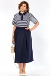 Платье Matini 3.1808 белый+синий