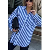 Блузка Dilanavip 2099 голубой