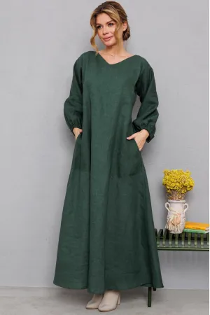Платье Амулет 9911 изумруд 170