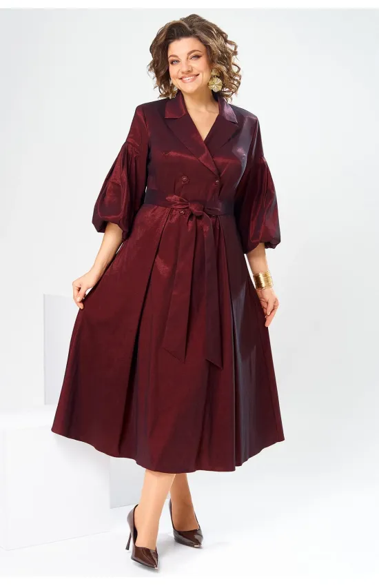 Платье Romanovich 1-2837 бордовый-1