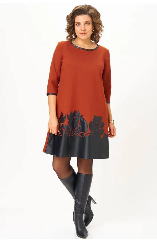 Платье Michel Chic 2140/1 терракот