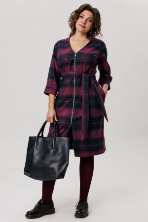 Платье Anelli 1728 Винная геометрия