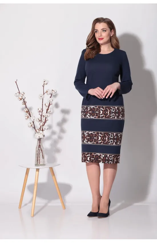 Платье Fortuna. Шан-Жан 560-1 Синий