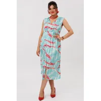 Платье Anelli 1645 кораллы в море