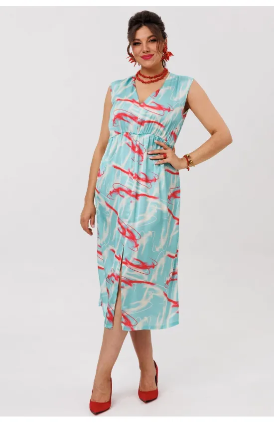 Платье Anelli 1645 кораллы в море