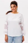 Блузка Anelli 1627 сахарная вуаль