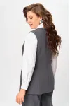 Жилет Anastasia Mak 1270-5 серый Жилет Anastasia Mak 1270-5 серый