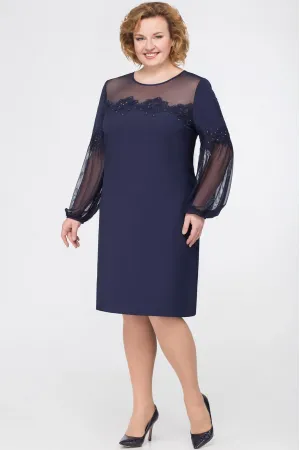 Платье Svetlana Style 1036 темно-синий