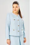 Пиджак Bonna Image 1039-2 голубой