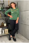 Блузка Rumoda 2138 дл.р. Зеленый