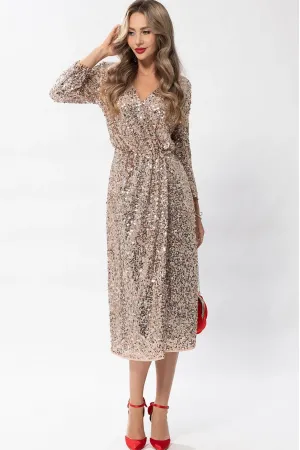 Платье Golden Valley 44202 золотой
