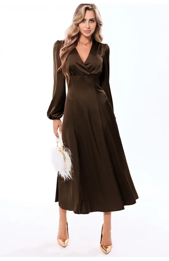 Платье Golden Valley 44249 коричневый