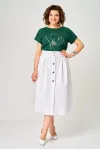 Юбка Rumoda 2290 белый Юбка Rumoda 2290 белый
