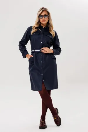 Платье Anelli 1656 синий