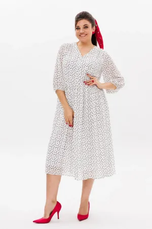 Платье Anelli 1460 белый ангел