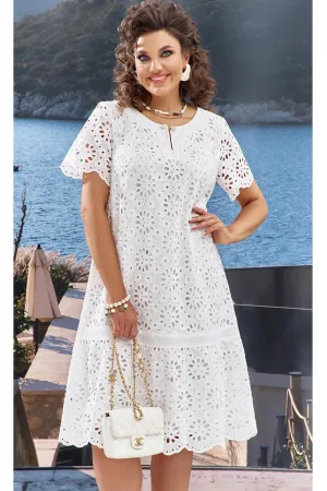 Платье Vittoria Queen 24843-2 белый