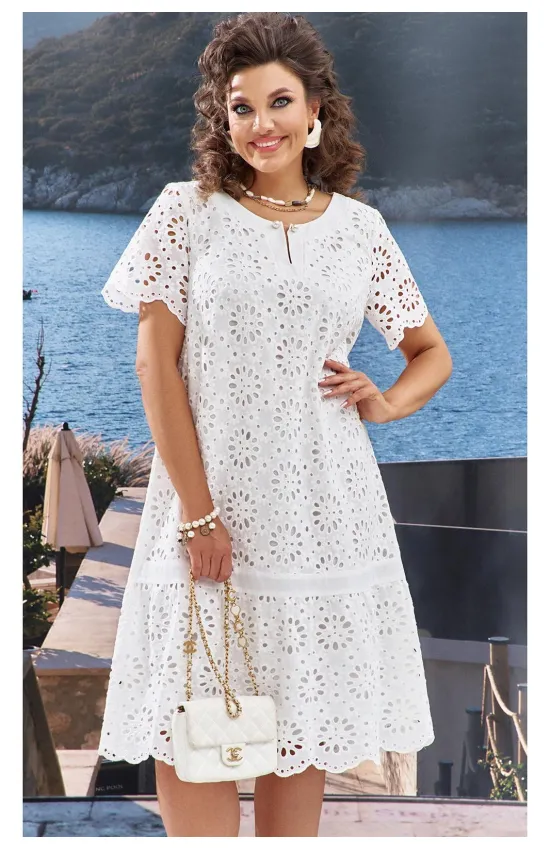 Платье Vittoria Queen 24843-2 белый