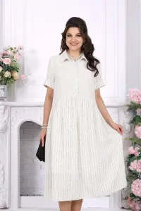 Платье Ninele 7536 Молочный