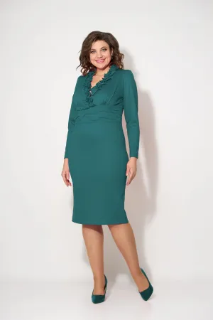 Платье Fortuna. Шан-Жан 527 бирюза