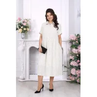 Платье Ninele 7536 Молочный