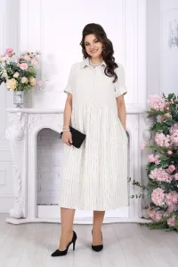 Платье Ninele 7536 Молочный