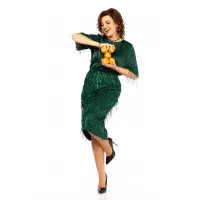 Платье Ольга Стиль С982 зеленый