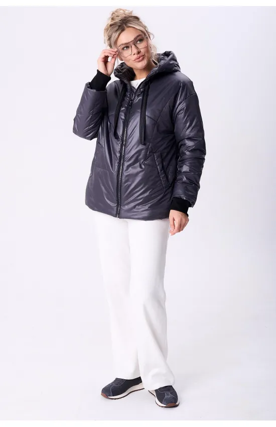 Куртка Диамант 1895 мокрый асфальт