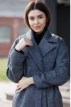 Пальто Ivera 7006-1 темно-серый