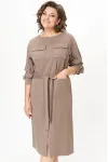 Платье Lady Style Classic 3017 Коричневые тона Платье Lady Style Classic 3017 Коричневые тона