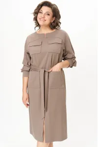 Платье Lady Style Classic 3017 Коричневые тона