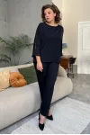 Блузка Rumoda 2125 дл.р черный