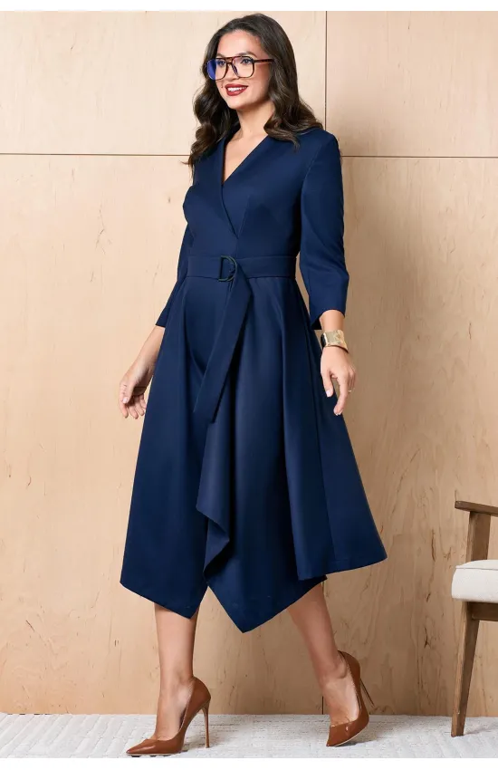 Платье Lissana 5054 темно-синий