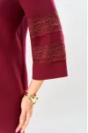 Платье Axxa 55233 бордо