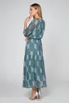 Платье Bazalini 5016 оттенки зеленого Платье Bazalini 5016 оттенки зеленого