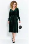Платье Euromoda 492 зелёный