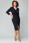Платье Мишель Стиль 1234 темно-синий
