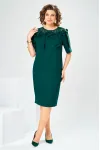 Платье Romanovich 1-2899 изумрудный