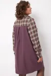 Платье Begimoda 1058 Виноградная клетка