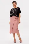 Юбка Anelli 1858 пыльная роза