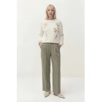 Кофта Lokka 1818 белый/ручная вышивка