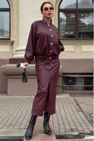 Юбка Aura Ofthe Day 5076 бургунди