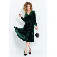 Платье Euromoda 492 зелёный