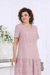 Платье Ninele 7531 Пудра Платье Ninele 7531 Пудра