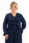 Блузка Algranda 4113-8-с Синий