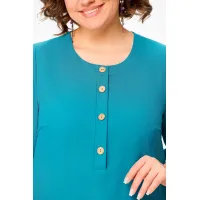 Платье Swallow 717-2 бирюза