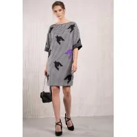 Платье Avanti 118 чёрно-белый Платье Avanti 118 чёрно-белый