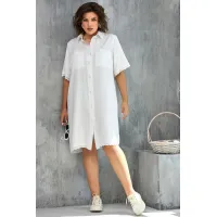 Платье Begimoda 1032 молочный