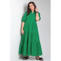 Платье Andina City 8029-3 зелёный