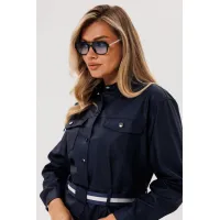 Платье Anelli 1656 синий Платье Anelli 1656 синий